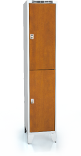 Divided cloakroom locker ALDERA with feet 1920 x 400 x 500